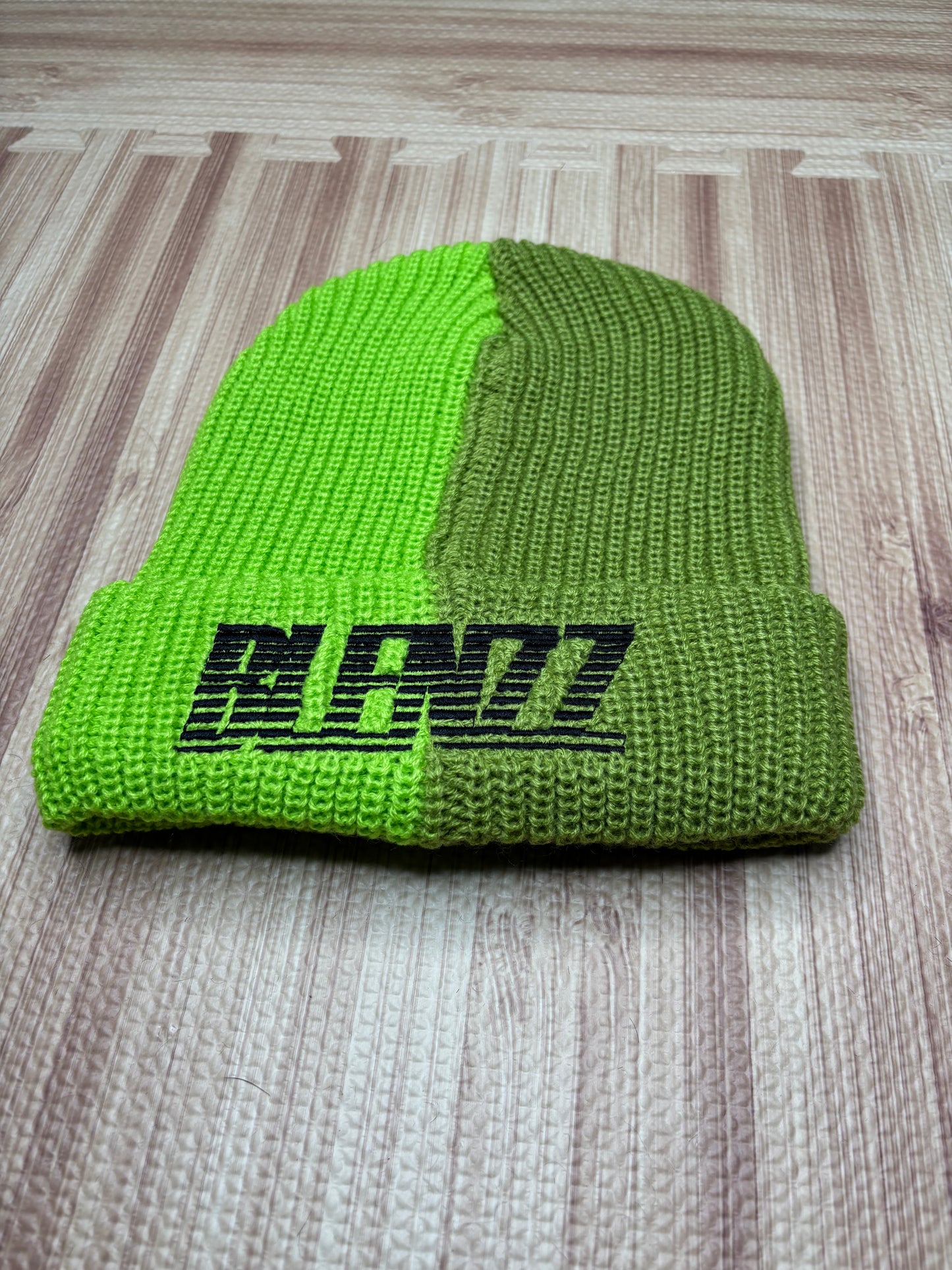 Green bean beanie