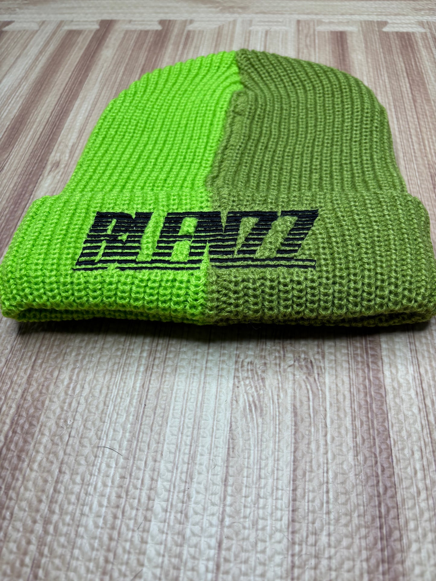 Green bean beanie